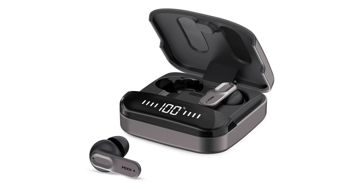 MIXXStreamBuds Ultra Mini True Wireless Earbuds  headset  (Zwart)