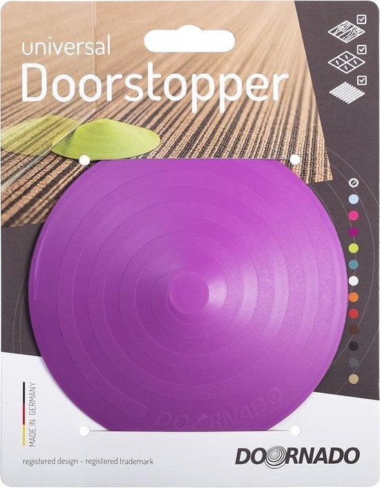 Doornado deurstop paars D 11,8 cm