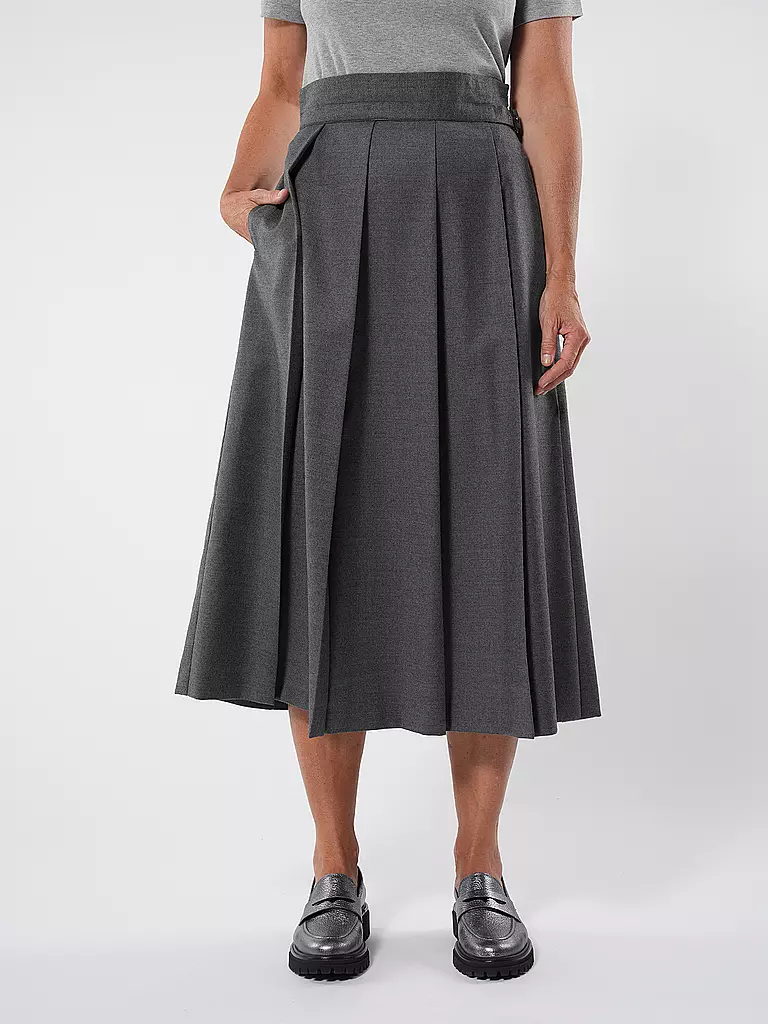 WEEKEND MAX MARA Midirock PALK grau