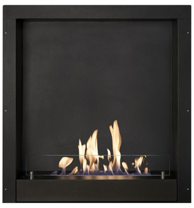 Inzethaard groot zwartB68 x D21 x H71 cm