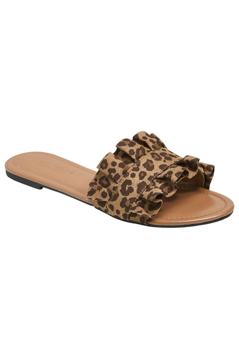 Pieces bruine dames slipper