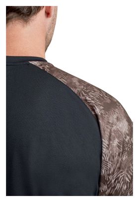 Maillot Manches Courtes Dakine Thrillium Marron/Blanc