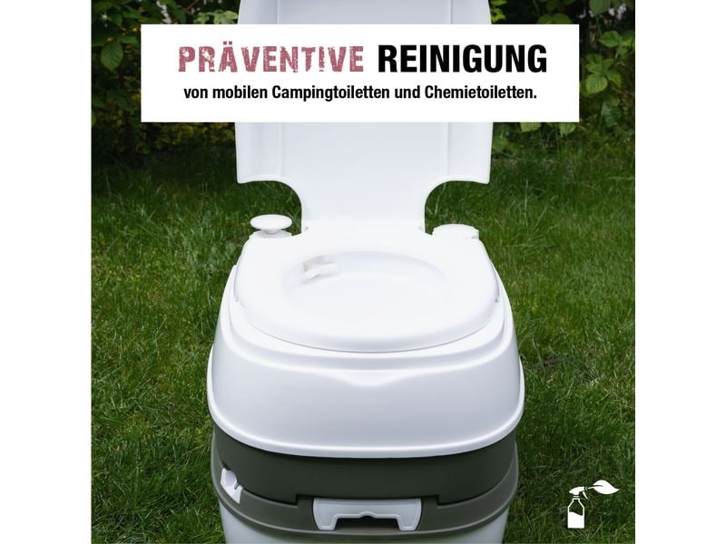 Bio Chem Spülwasserzusatz 1 l Hygienischer Reiniger für Camping- und Chemietoiletten