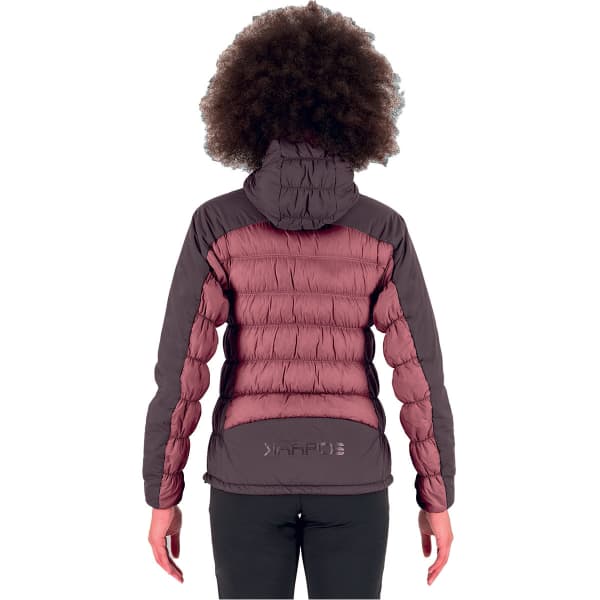 Doudoune randonnée KARPOS LASTEI ACTIVE PLUS W JKT DECO ROSE/HUCKLEBERRY