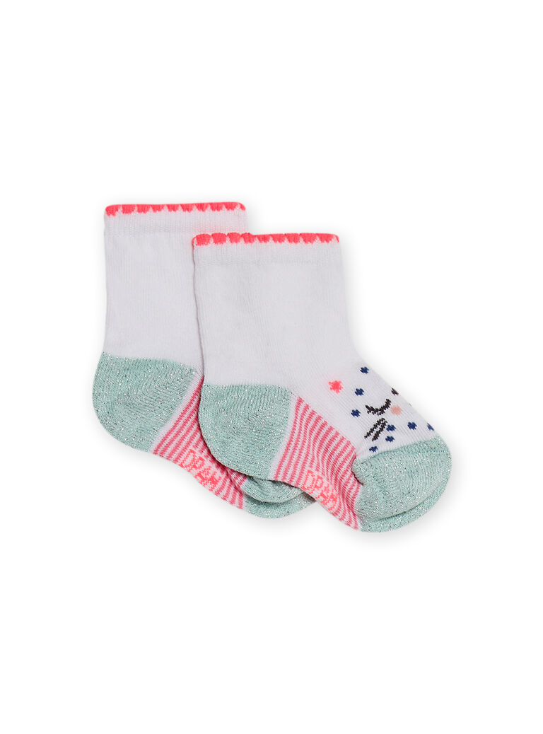Chaussettes motifs chats bébé fille