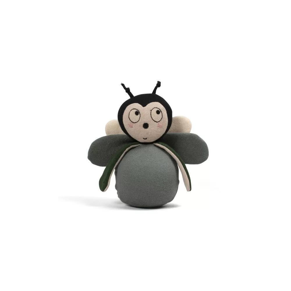 Filibabba Væltebamse Balder the bug Pine green