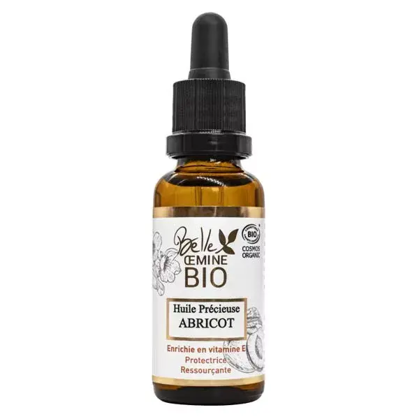 Óleo de Damasco Orgânico Precioso Belle Oemine 30ml