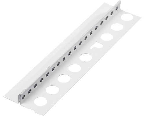 PROTEKTOR eind-/eindprofiel met schaduwvoeg voor droogbouw, gegalvaniseerd staal, wit, 3000 x 20 mm, bundel = 15 stuks
