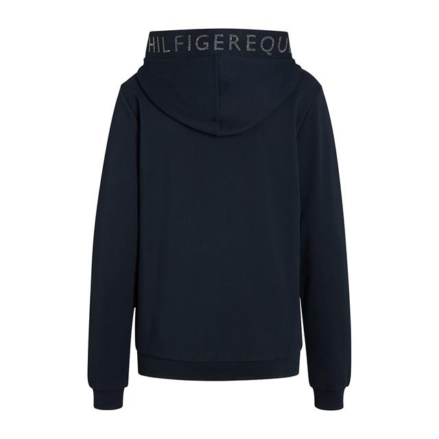 Hoodie Tommy Hilfiger Laurens Strass Donkerblauw