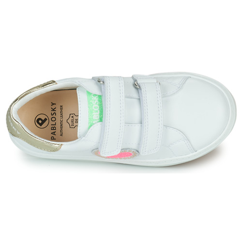 Pablosky - TOMI - Blanc / Rose