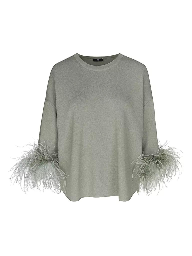 RIANI Pullover dunkelgrün