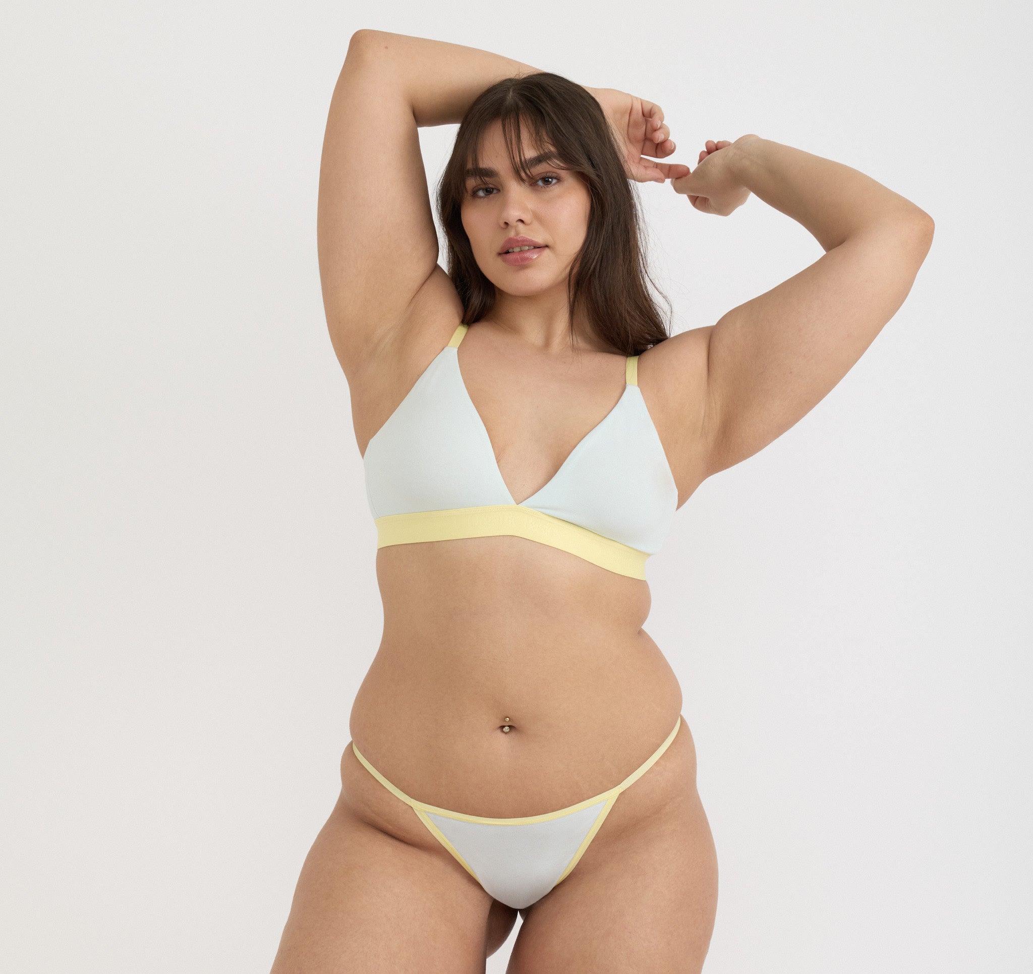 ORGANIC COTTON<br>Core Play Triangle Bralette