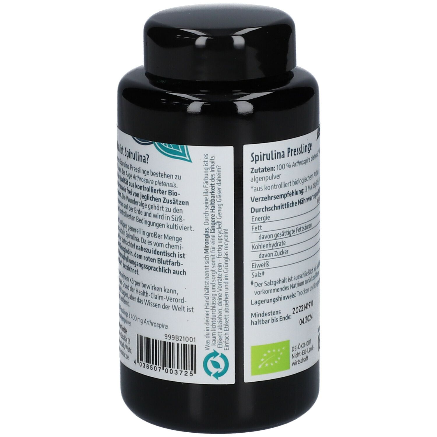 govinda Spirulina Presslinge