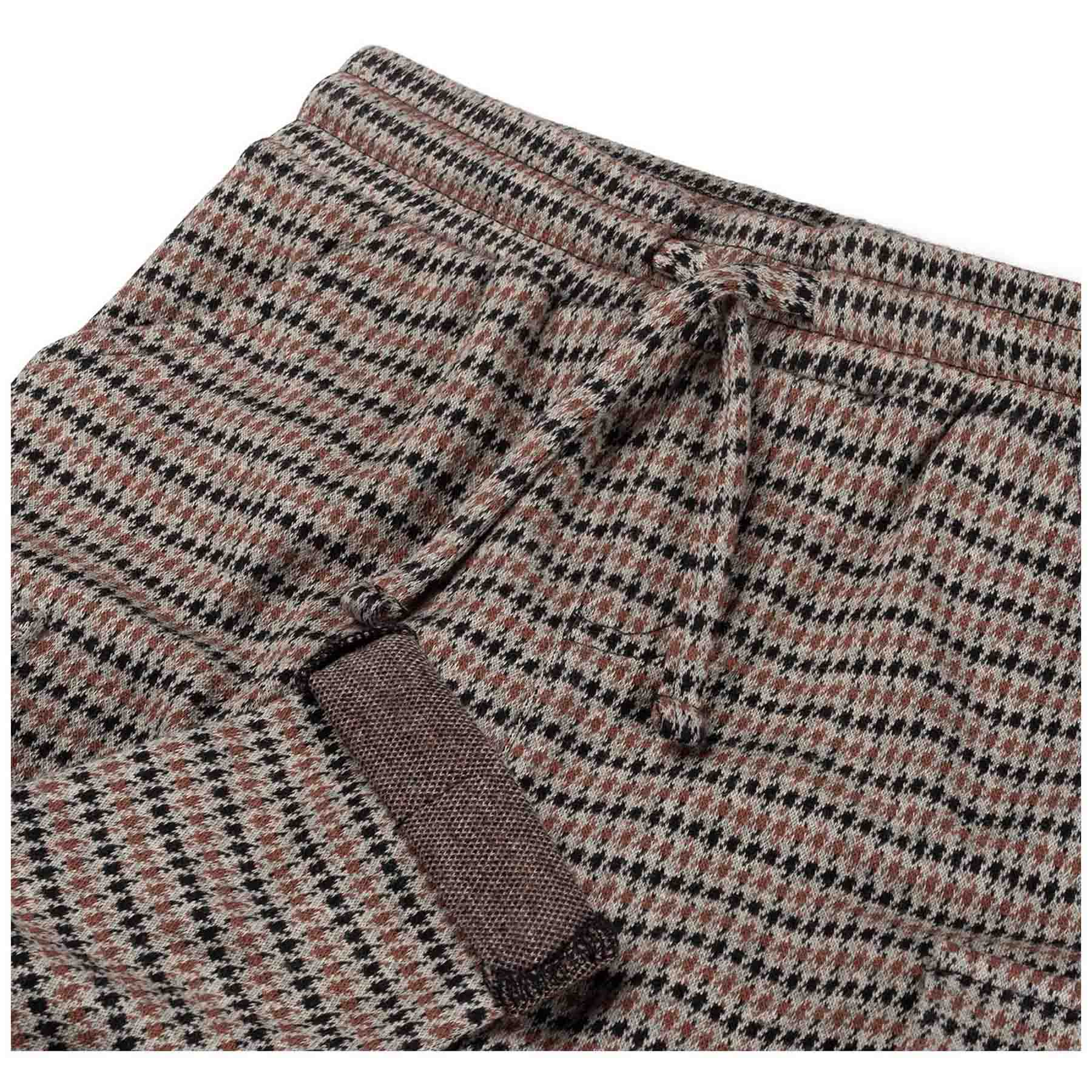 Prénatal peuter broek  ruit grijs