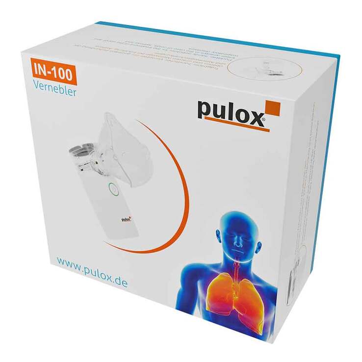 Pulox IN-100 Inhalator Vernebler Nebulizer, 1 St