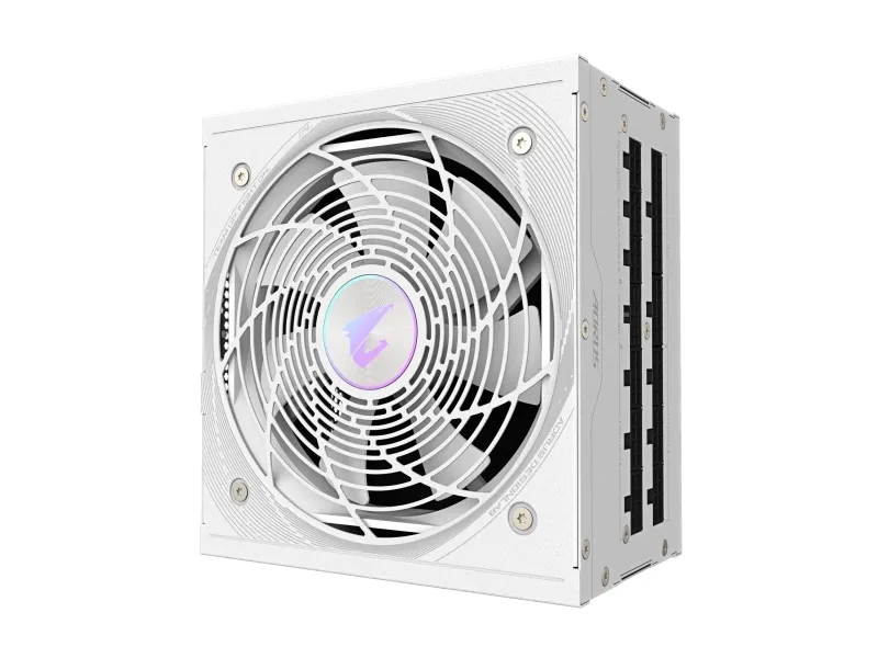 AORUS ELITE AE1000PM PG5 ICE - Strømforsyning (intern) - ATX12V 3.0/ EPS12V - 80 PLUS Platinum - AC 100-240 V - 1000 Watt - aktiv PFC