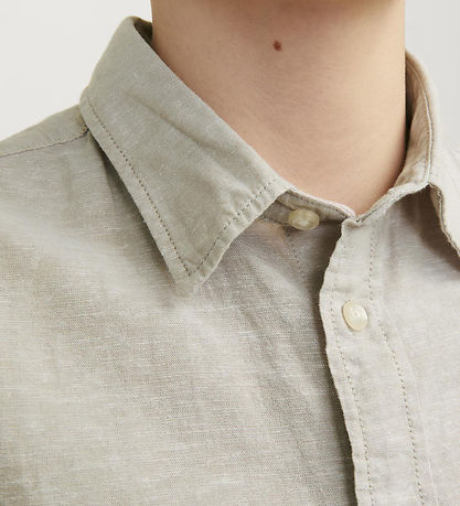 Jack & Jones Hemd - JjeLinen - Geschirr