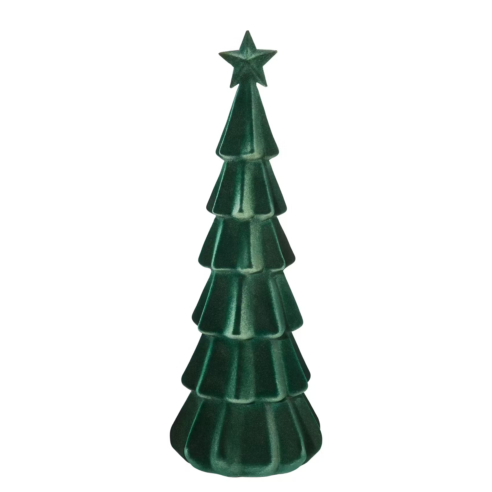 X-MAS Deko-Tanne beflockt