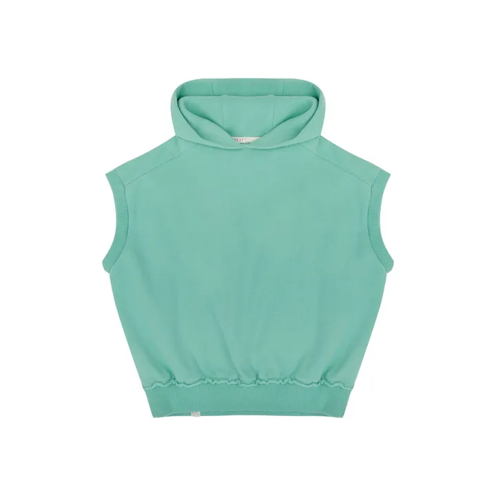 Jenest Sweat à Capuche Sans Manches Taka | Vert émeraude