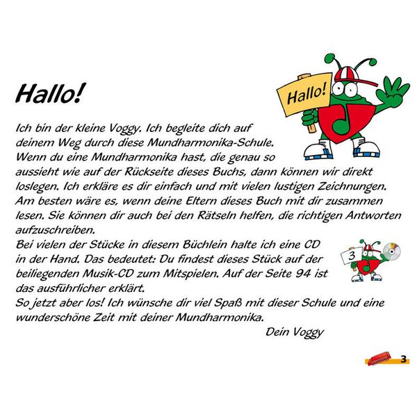 Voggenreiter Voggy's Mundharmonikaschule