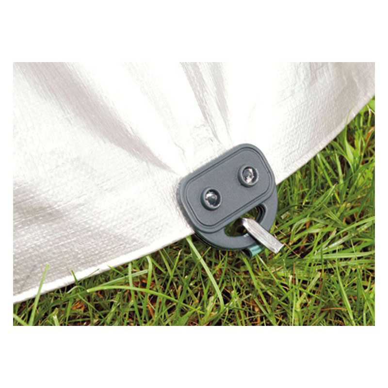 Attache de tapis de sol à pince, lot de 4