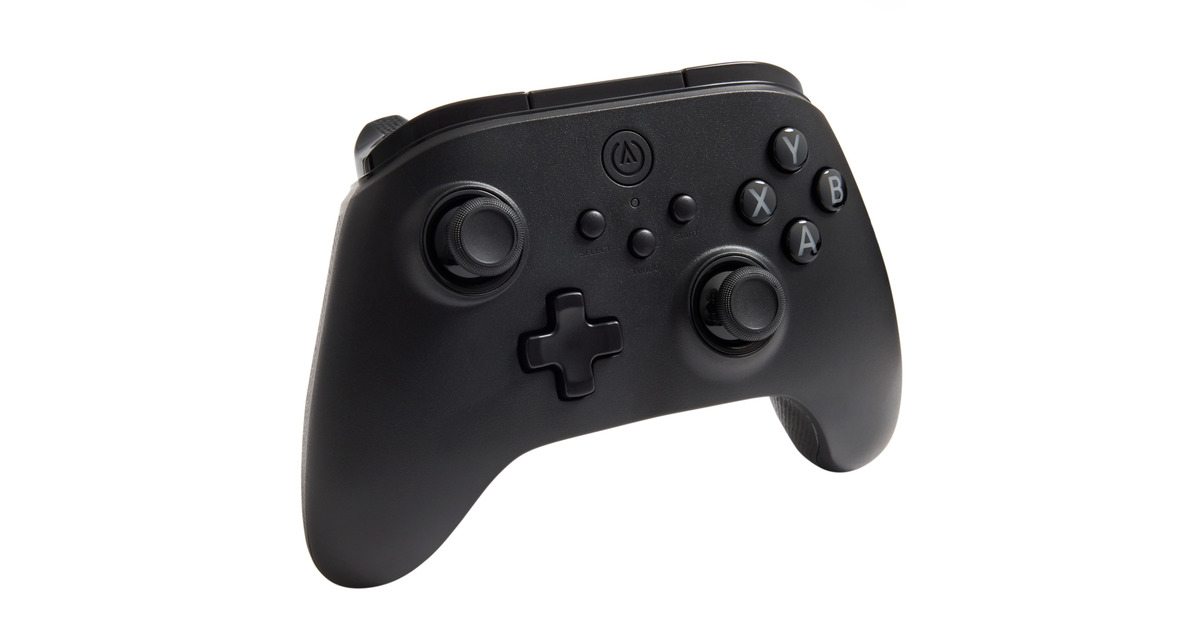 PowerAOPS v1 Wireless Controller for PC and Cloud Gaming  (Zwart, 2.4 GHz, Bluetooth, USB-C)