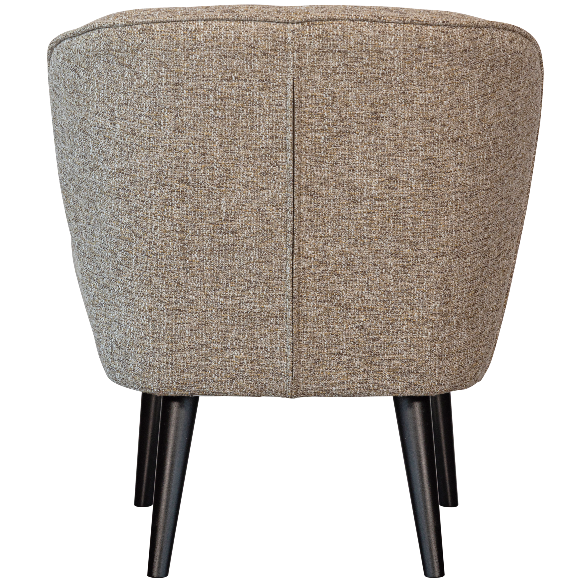 Fauteuil Sara Sara Fauteuil - Geweven Stof - Naturel Melange