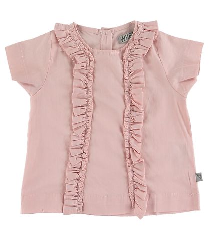 Wheat T-shirt - Blåuse Nicoline - Powder