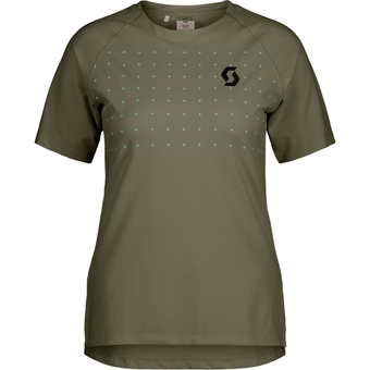 Scott Trail Vertic Pro Kurzarmtrikot Hay Green Damen
