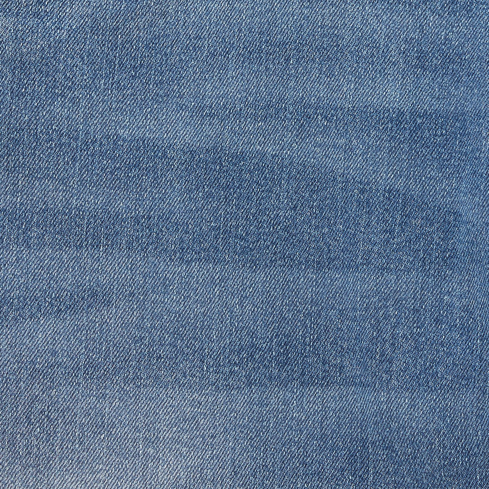 Jean slim en coton et polyester recyclés Bleu