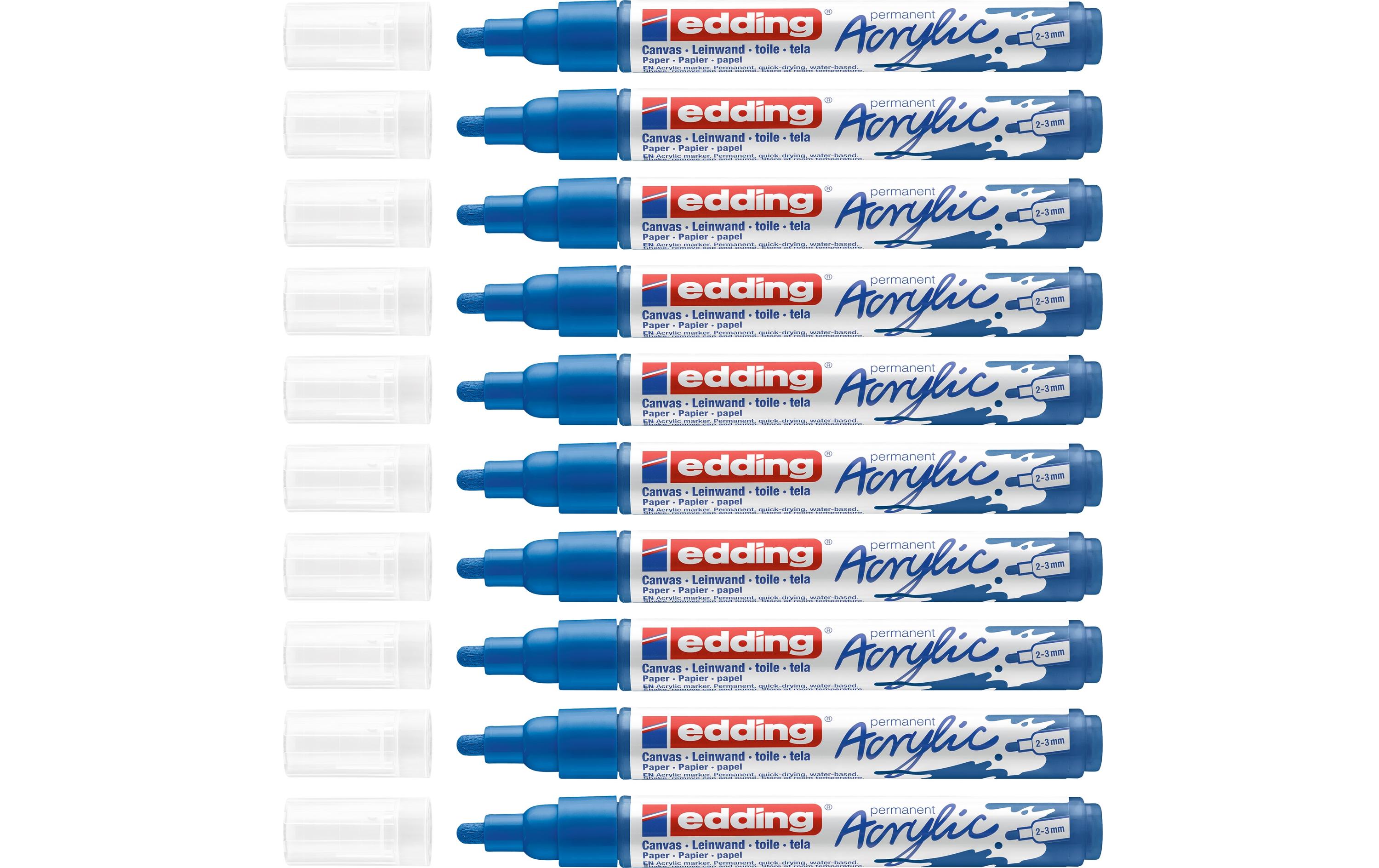 Acrylmarker 5100 Medium, BlauSchnelltrocknende Acrylstifte