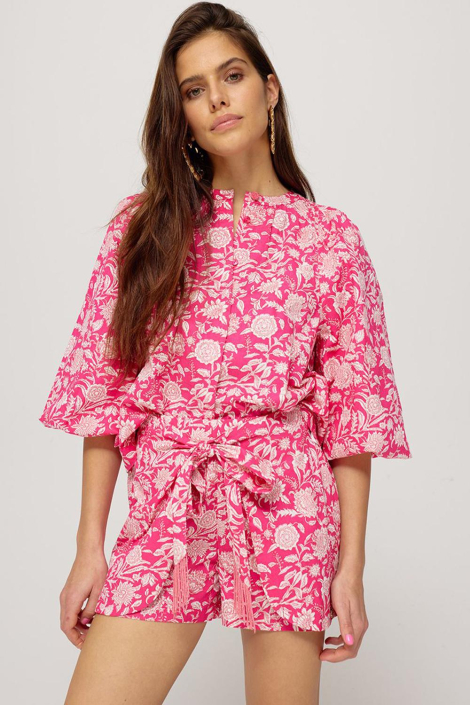 Harper & Yve roze dames blouse