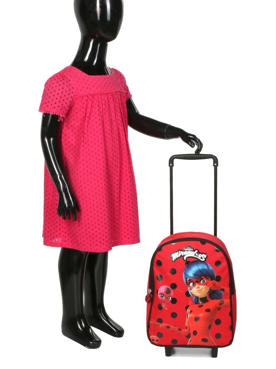 Sac À dos À roulettes Miraculous Dots