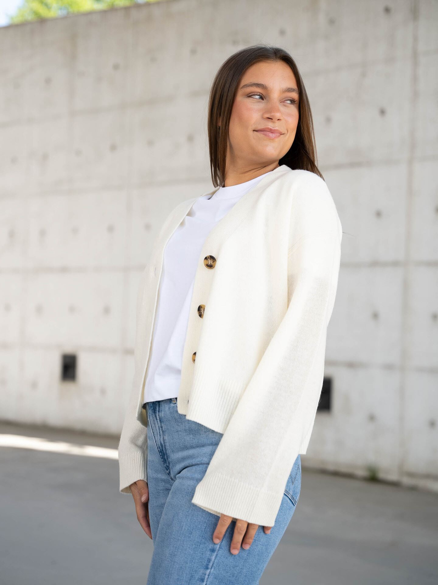 Frido Long Sleeve Wide Knit Cardigan