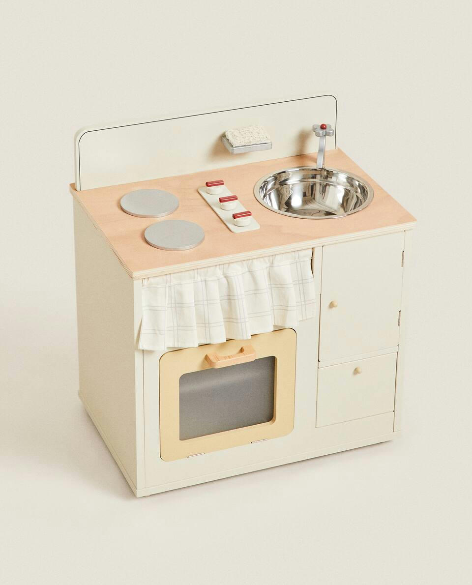 COZINHA DE BRINQUEDO DE MADEIRA PARA CRIANÇAS