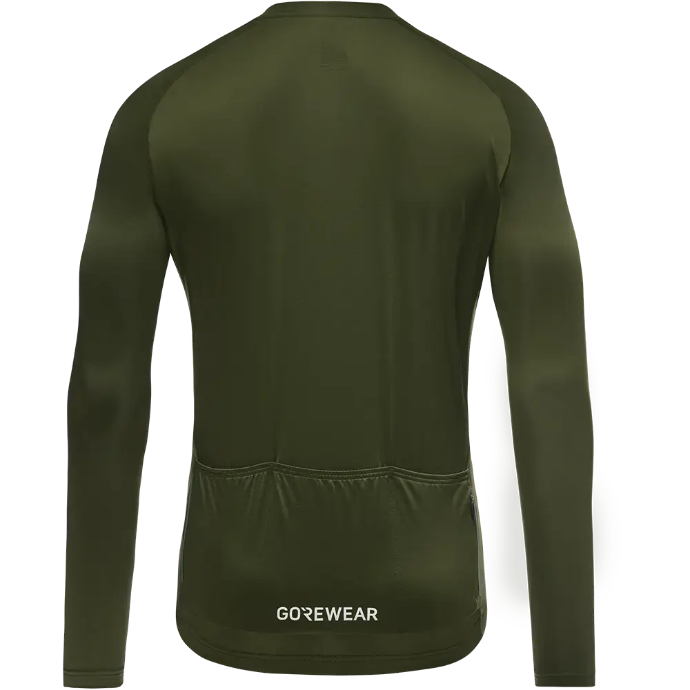 GORE Wear Spinshift Fietsshirt Lange Mouwen Groen Heren