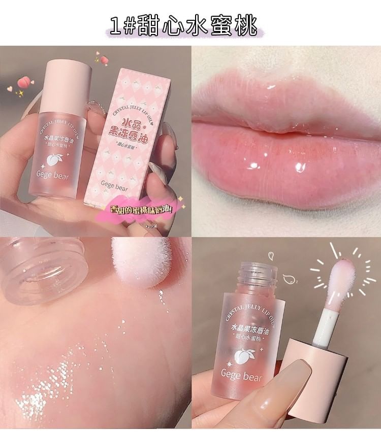 Gege Bear - Crystal Jelly Lip Oil - 3 kleuren