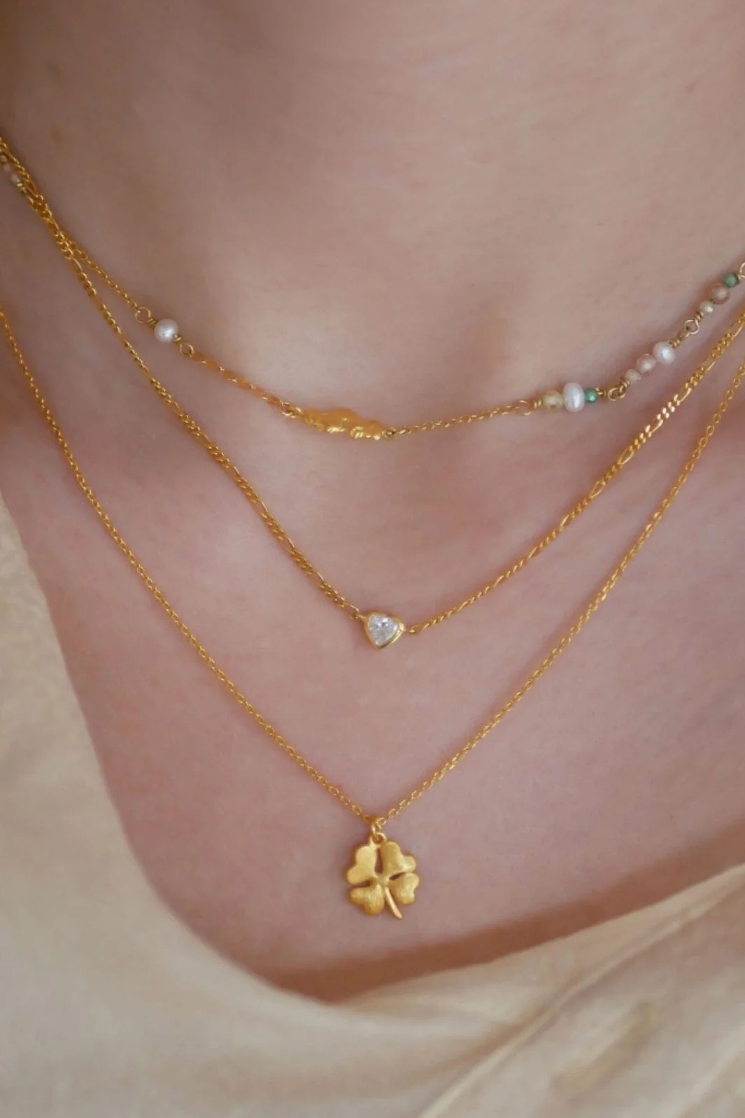 Enamel Copenhagen Necklace, Lucie