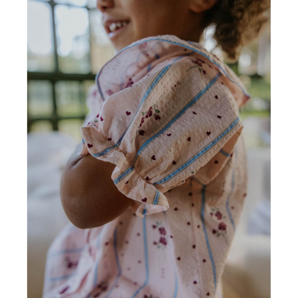 Køb Fliink Chalk Pink Aop Colombe Ss T-shirt