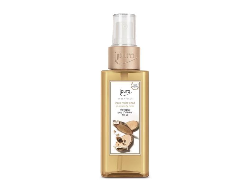 ipuro Duftspray Cedar Wood 120 ml Raumspray mit blumig-würzigem Duft