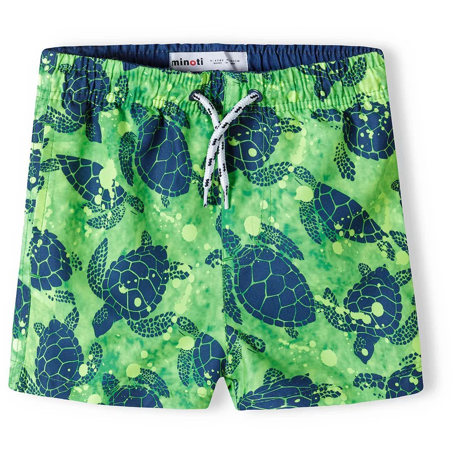 MINOTI Badeshorts GrünSchwarz