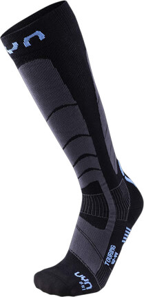 UYNSki Touring Socke - schwarz
