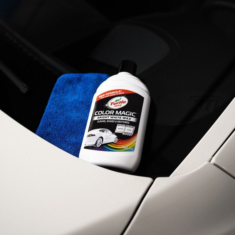 Turtle Wax - Color Magic - Autowax - Bright White - 500ml