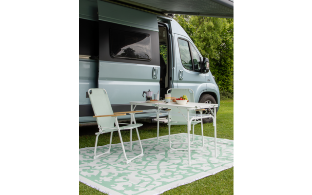 Bo-Camp Pastel Mosset M Campingstuhl mit Bambus Armlehnen