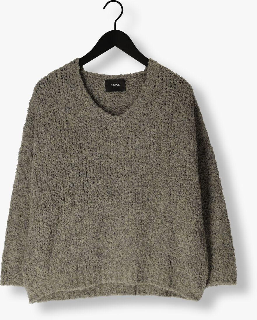 SIMPLE groene simple trui knit-bocc-23-1 sweater
