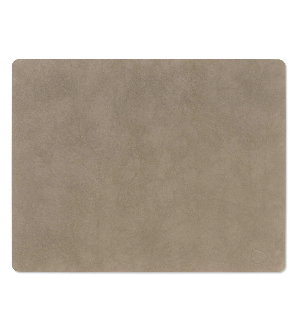 LIND DNA  Square L, dækkeserviet -  Nupo Nomad Grey