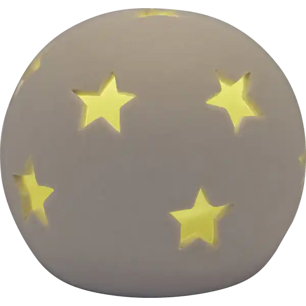 LED Kugel mit Sternen