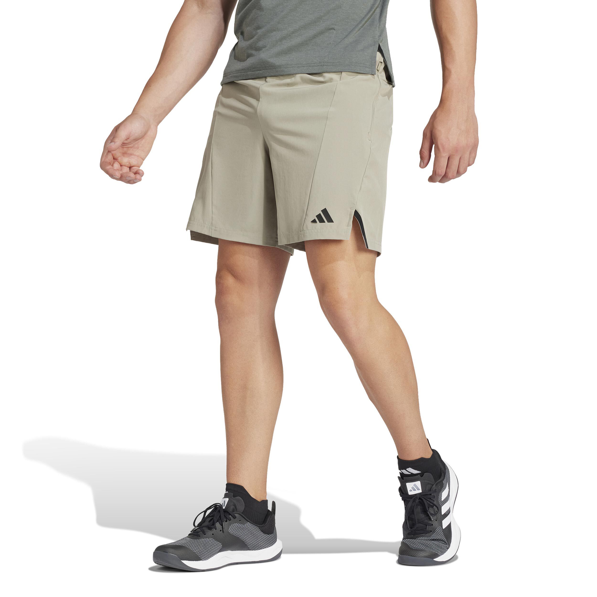 adidas Designed 4 Training 7in Shorts Hommes - Sauge