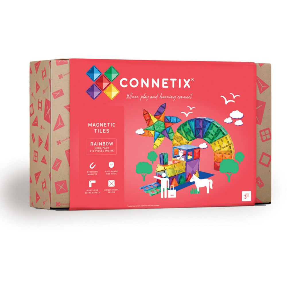 Køb Connetix Rainbow Mega Pak 212 Styks