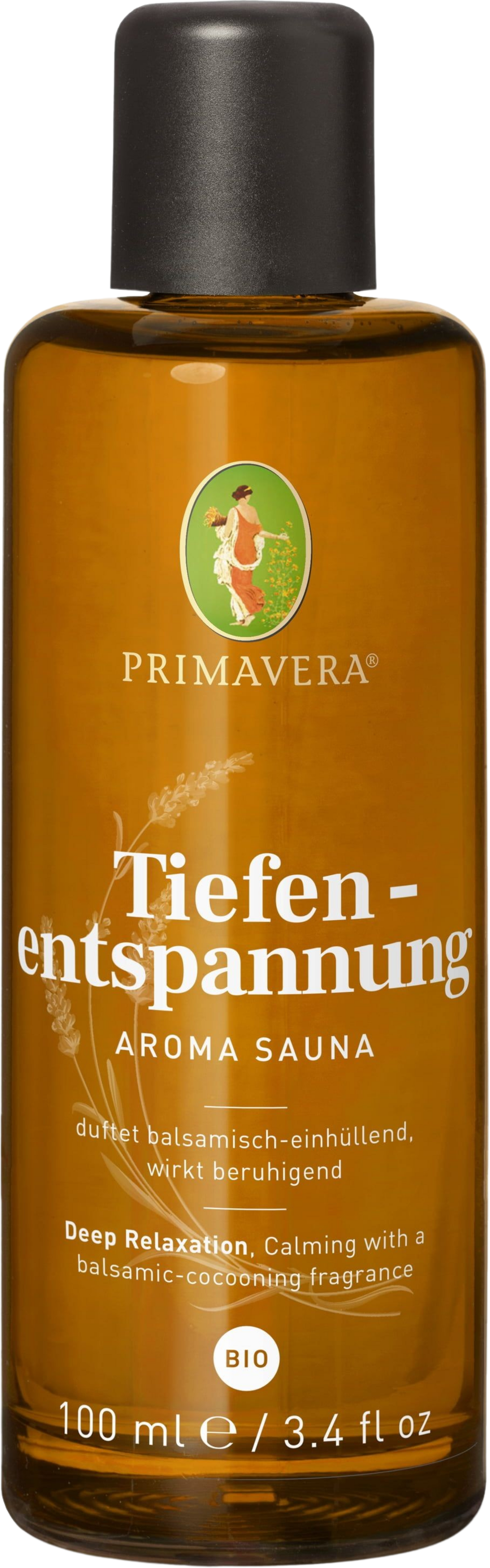 PRIMAVERA  Aroma Sauna Tiefenentspannung  bio, 100 ml